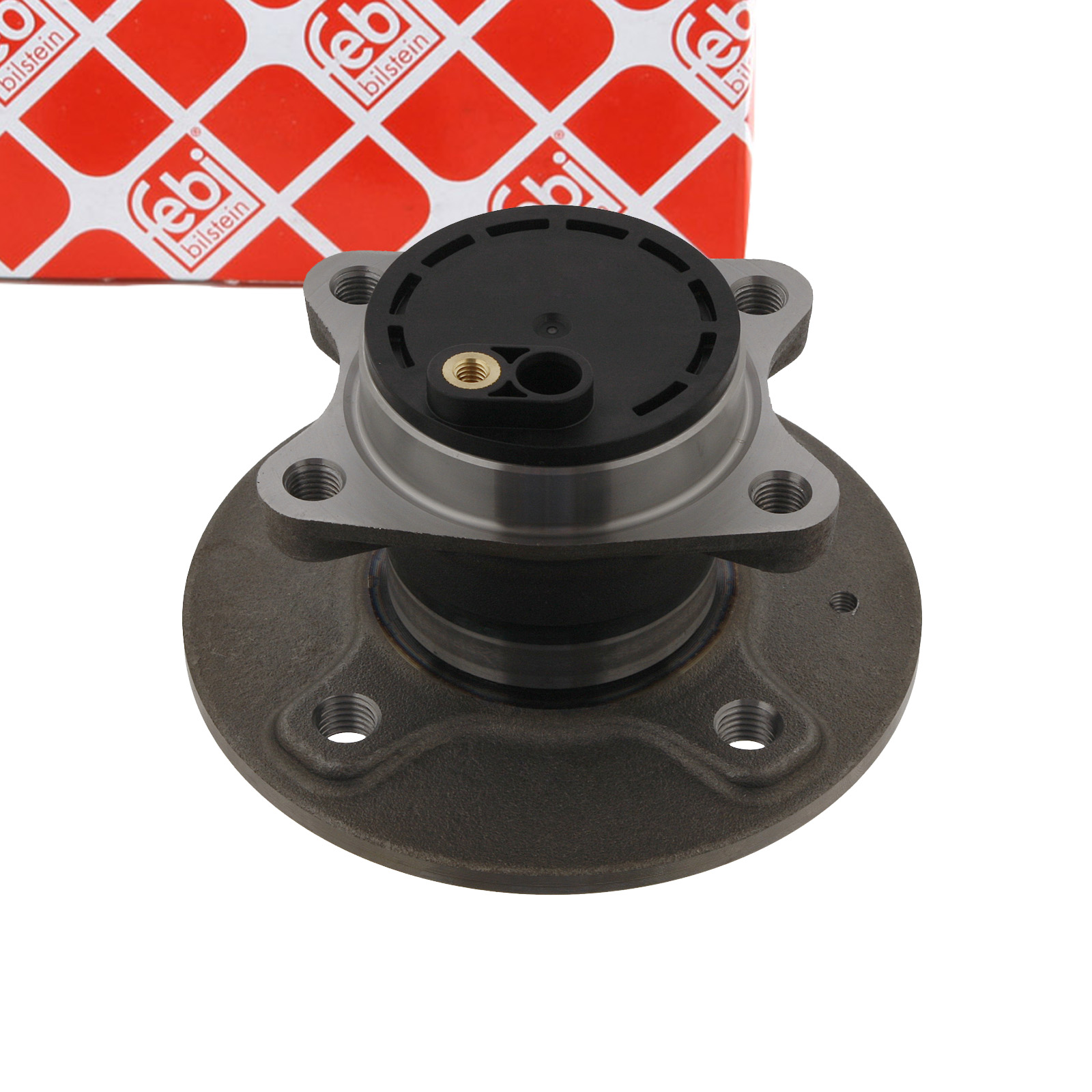 febi 31063 Wheel Bearing Kit (Wheel Hub Bearing) for CITROEN C1, PEUGEOT 107, 108, and TOYOTA Aygo (Rear)