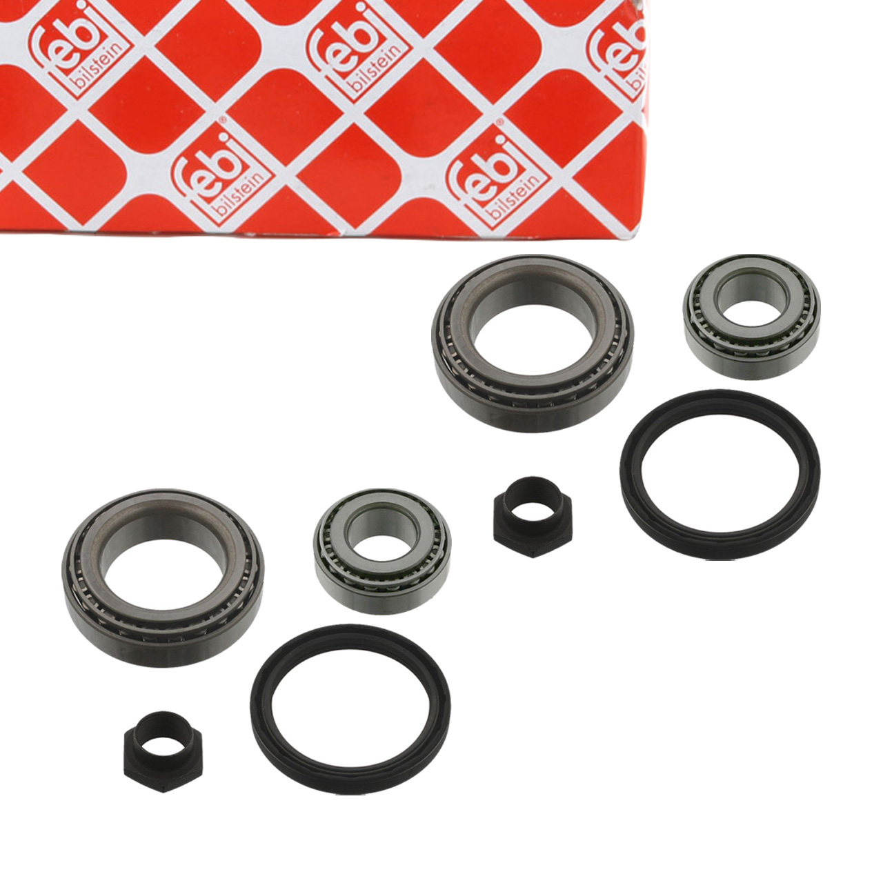 2x febi 05587 Radlagersatz Radlager f&uuml;r VW Transporter Bulli T3 vorne 251405645B