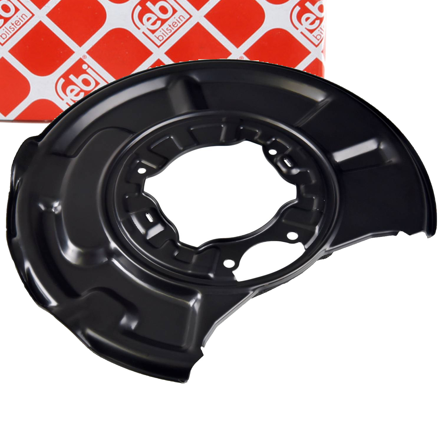 febi 174203 Mudflap for Mercedes E-Class W211, S211, CLS C219, SL R230 (rear left)