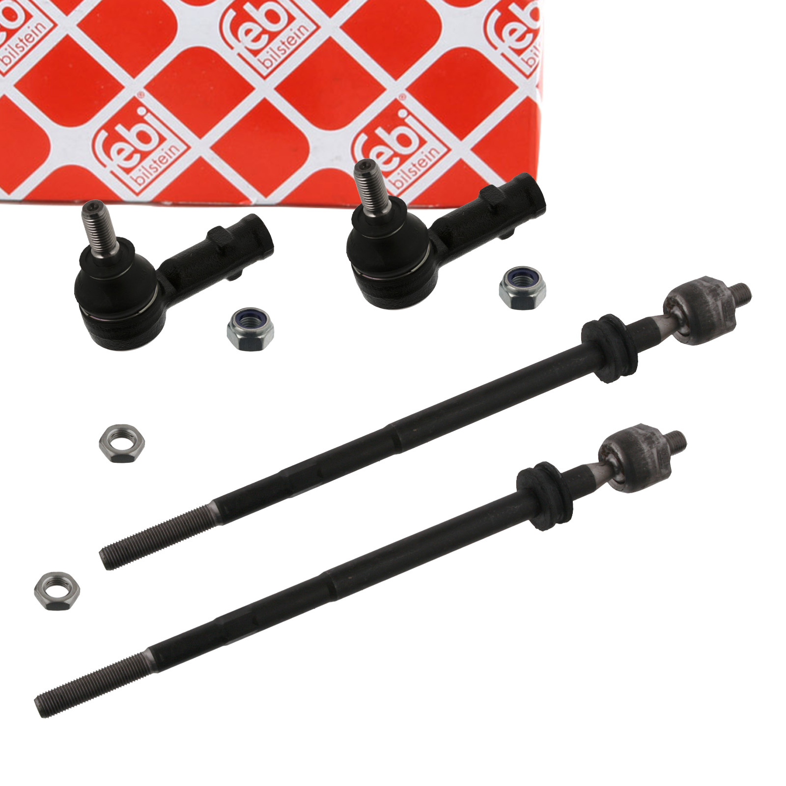 2x febi PROKIT Spurstange + Spurstangenkopf f&uuml;r VW Transporter Bulli T1 T2 T3 vorne