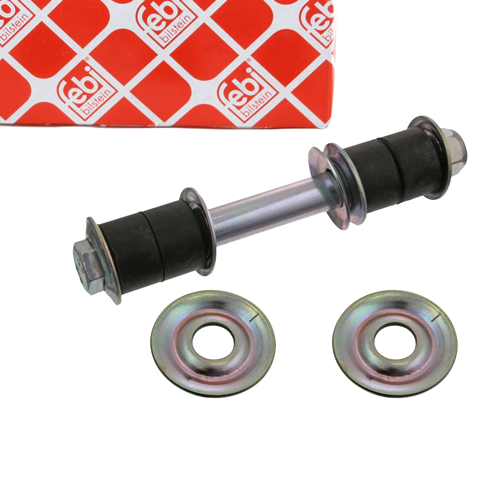 febi bilstein 42389 Stabilisator Link met borgmoeren, pak van één