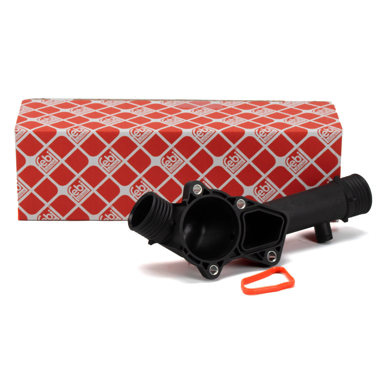 febi 23740 Thermostatgehäuse für BMW 5er E39 520i 523i 528i 7er E38 728i M52 11531740478