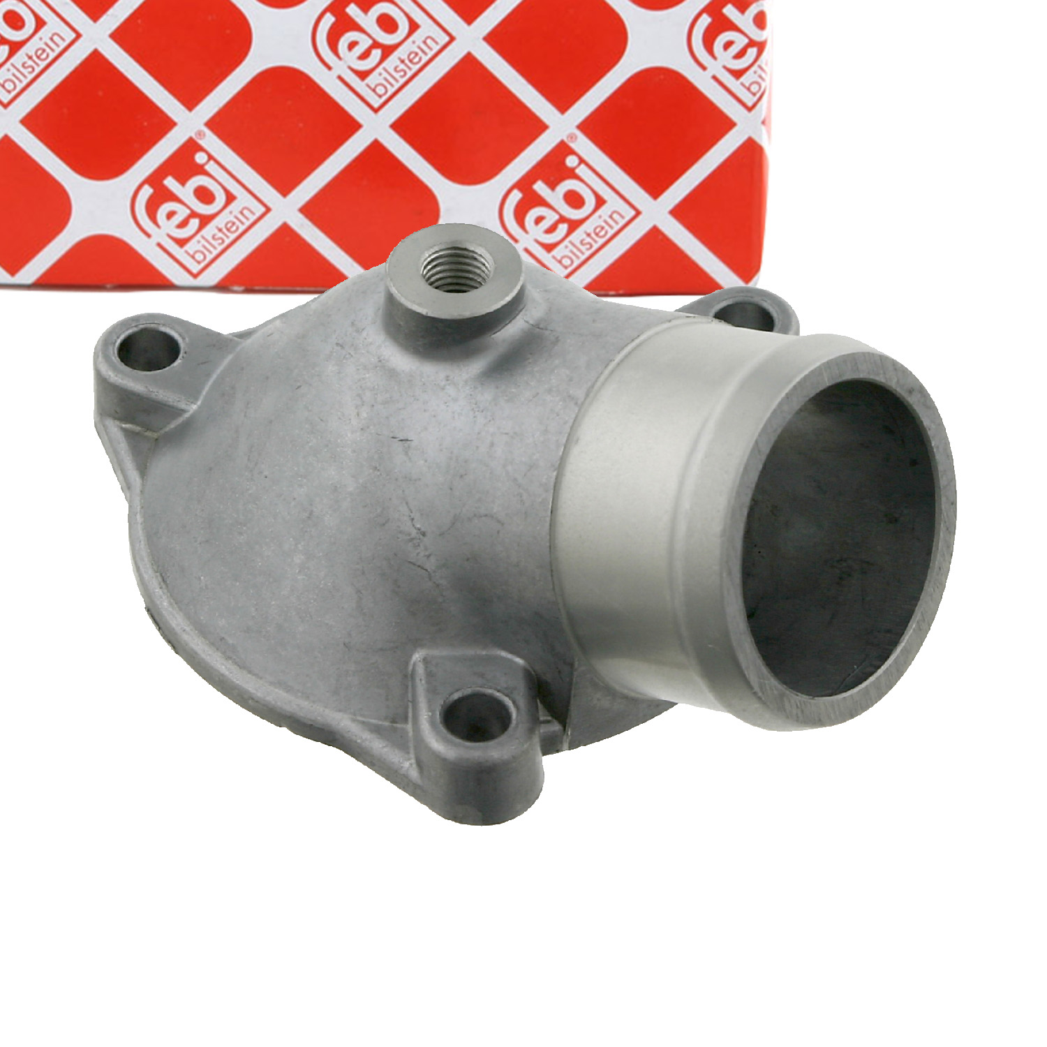 febi 30080 Thermostatgeh&auml;use Aluguss f&uuml;r MERCEDES 190 W201 W123 W124 W460 W461 W463 M102