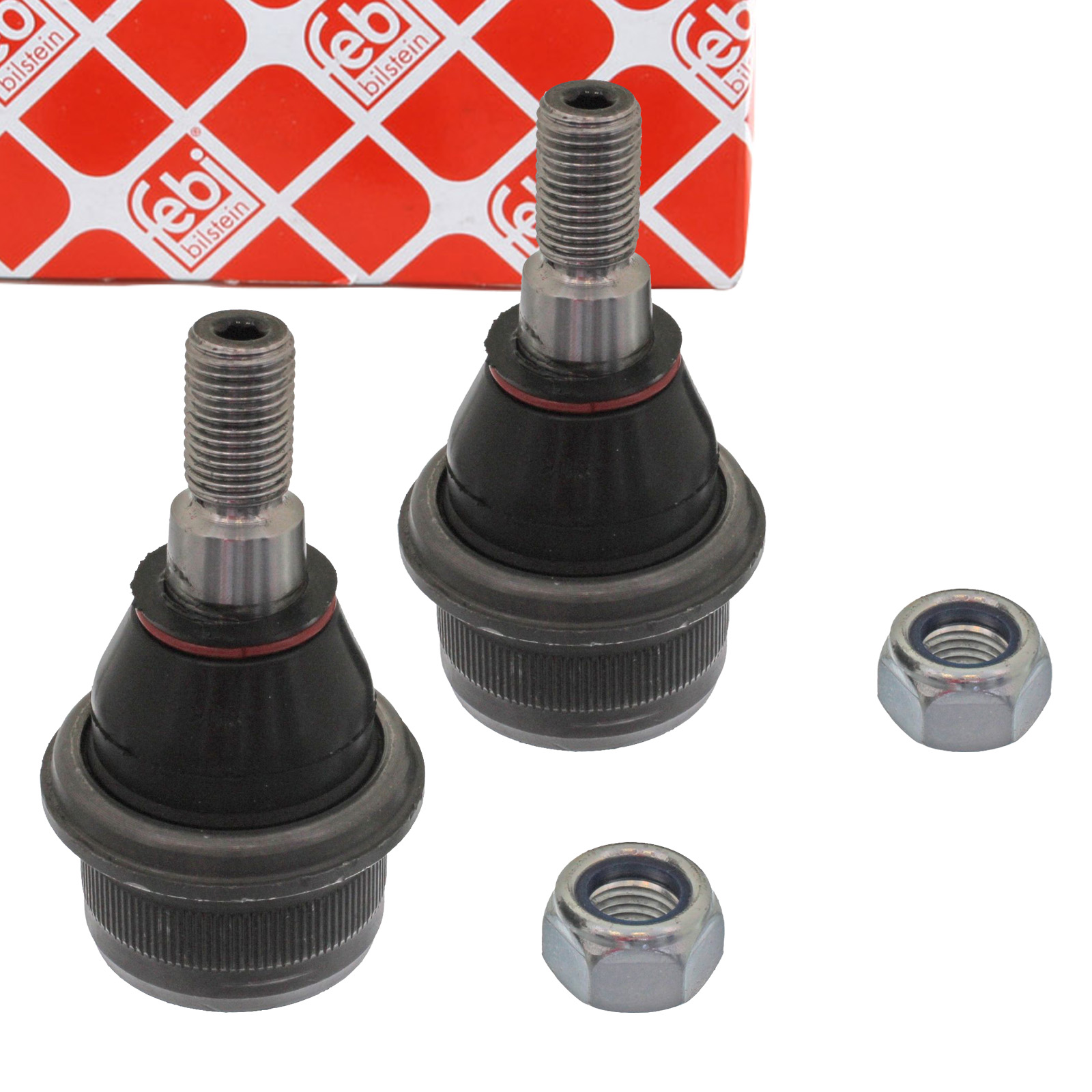 2x febi 23417 Traggelenk für MERCEDES W211 S211 W220 C215 C219 R230 vorne unten