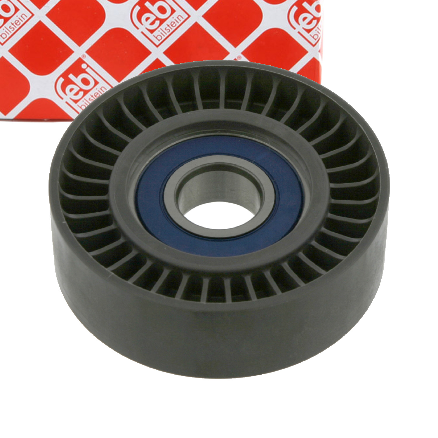 febi Idler Pulley for V-ribbed Belts for MERCEDES W168 W245 Vaneo 414 M166 M266 OM640/668