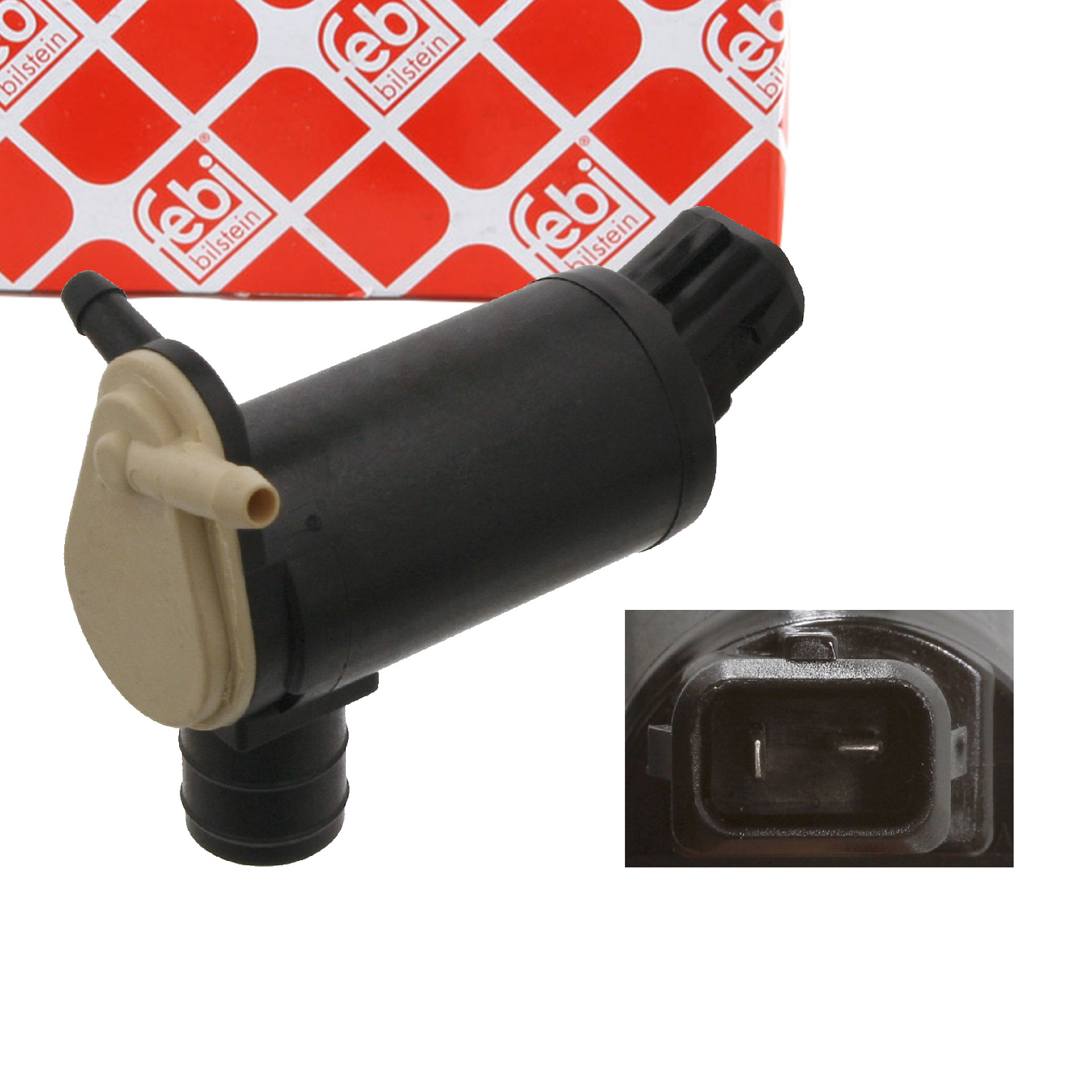 febi Waschwasserpumpe Waschpumpe für FORD Fiesta 3 4 Mondeo 1 2 Focus Transit Escort 4 5 6