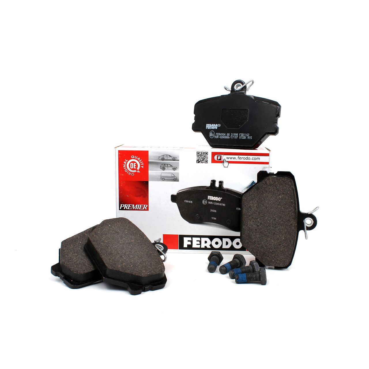 FERODO FDB1162 Bremsbeläge SMART City-Coupe ForTwo (450 451) vorne 4514210110