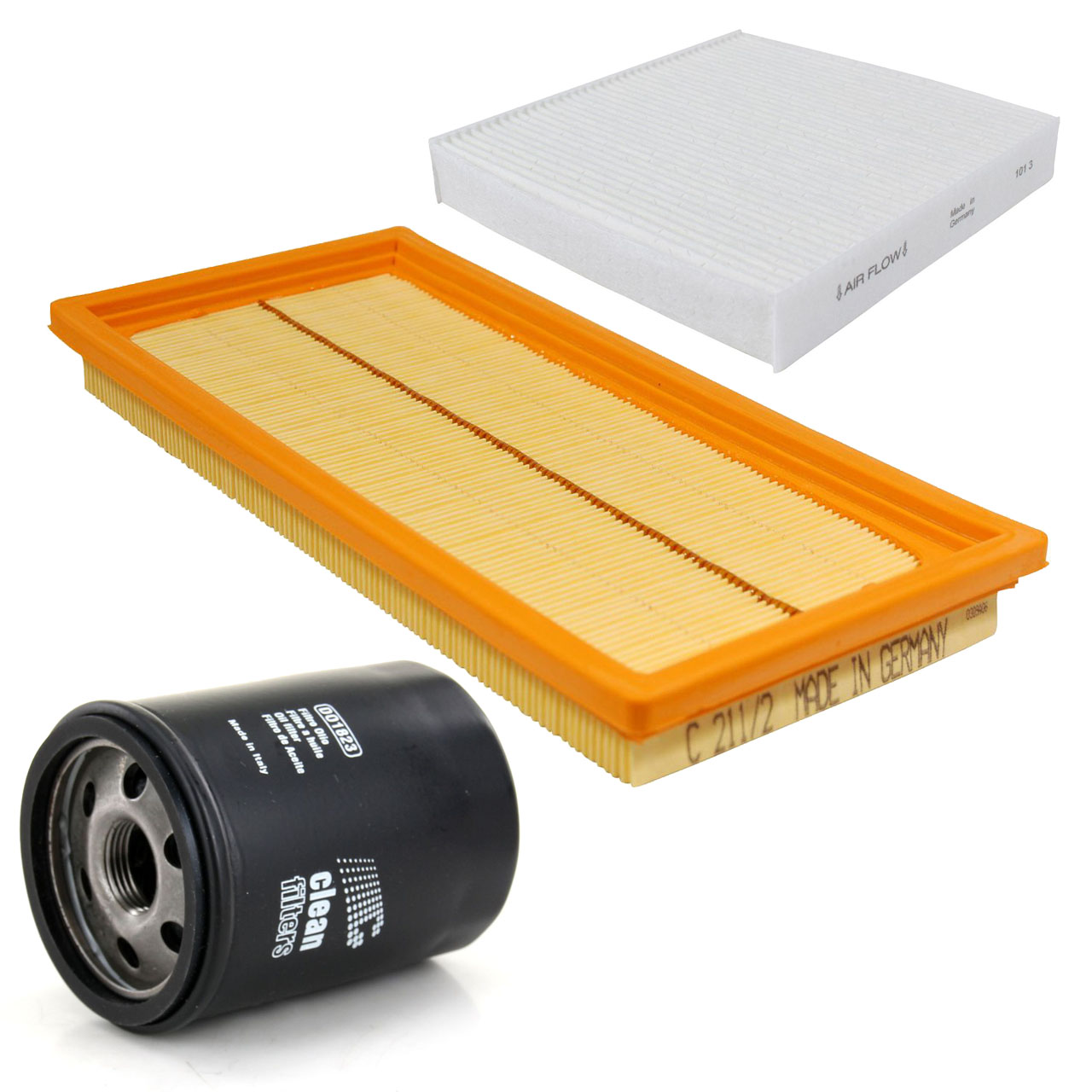 Filter-Set f&uuml;r Fiat 500 / C (312) 1.4 100PS ab 09.2011