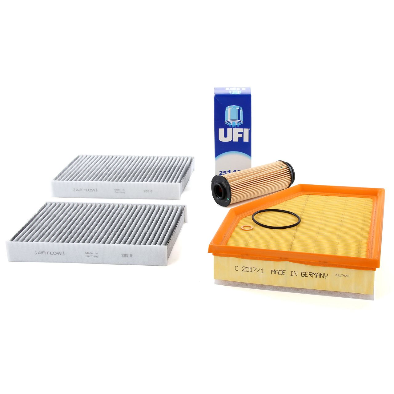 Filter-Set f&uuml;r BMW 5er G30 540i 530d 545e 7er G11 G12 740i 730/740d 745e B57 B58