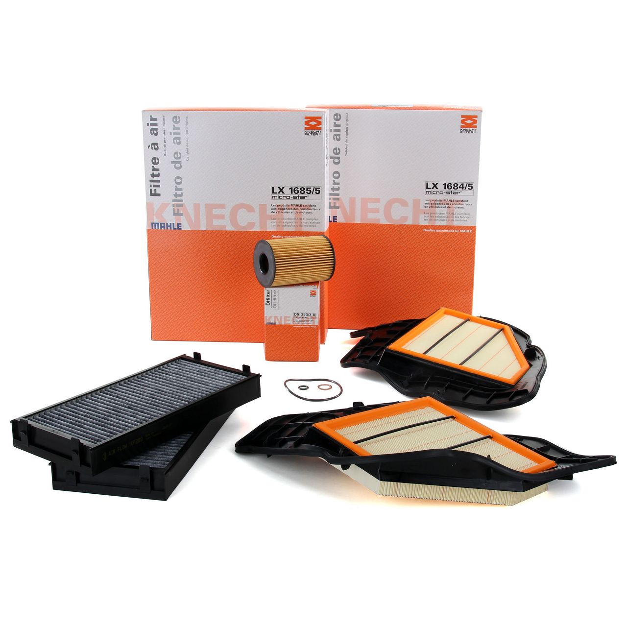 Filter-Set f&uuml;r BMW X5 E70 X6 E71 xDrive50i 408/449 PS