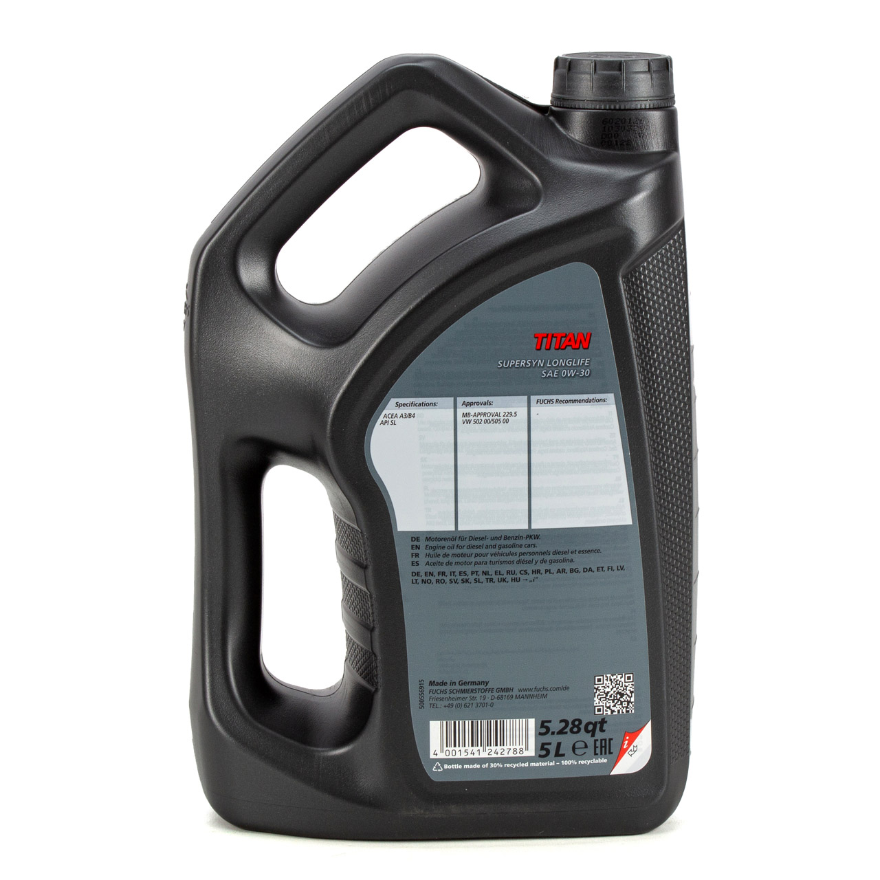 FUCHS Motoröle - 601425233 - ws-autoteile.com 