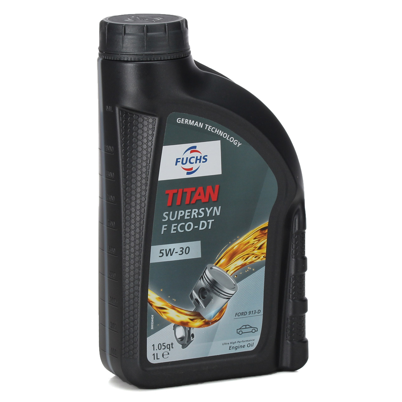 6L FUCHS TITAN SuperSyn F Eco-DT 5W30 Motoröl Öl + HIRSCHER Ölfilter 1717510