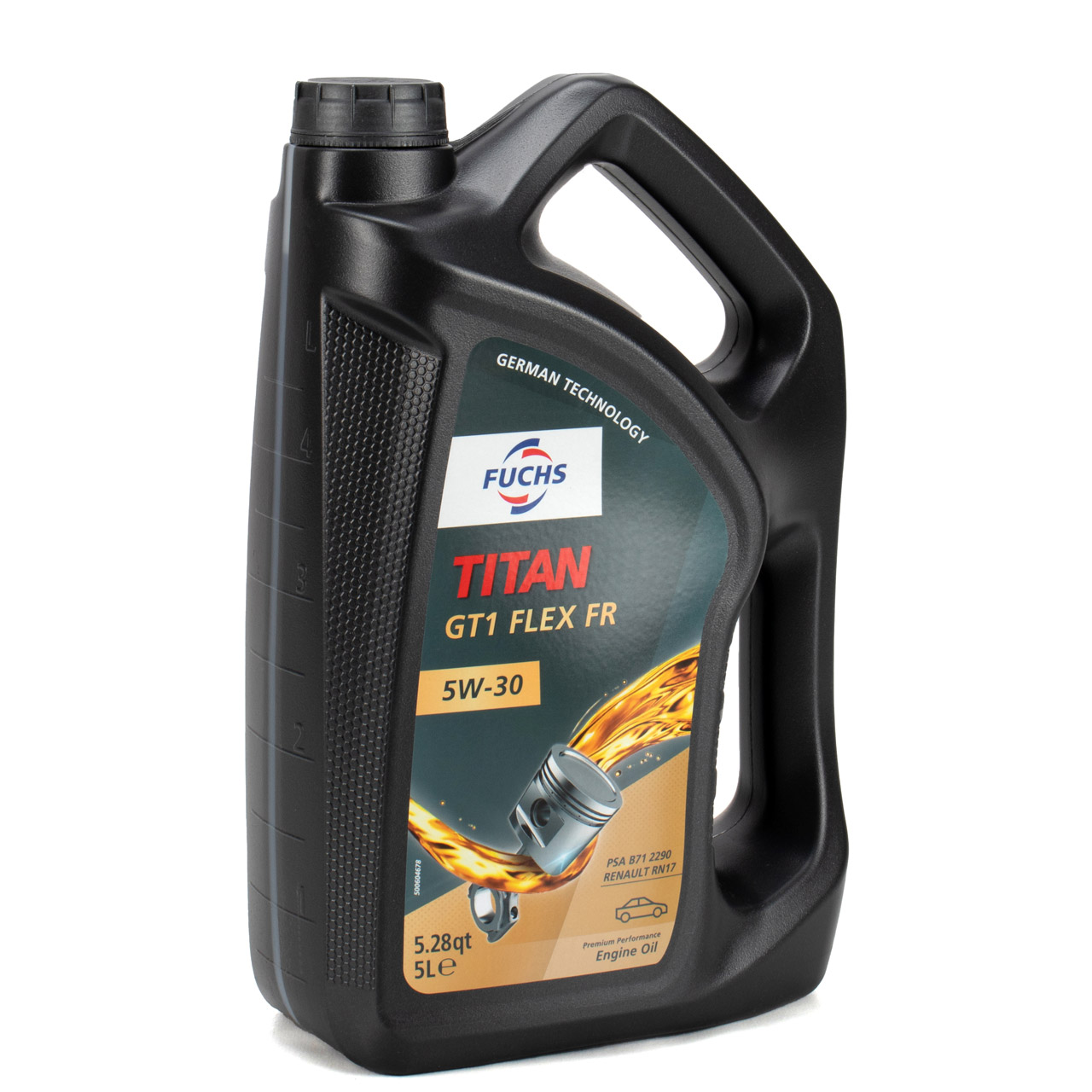 1L 1 Liter FUCHS TITAN GT1 FLEX FR 5W-30 Motoröl MB 229.51/52 PSA 