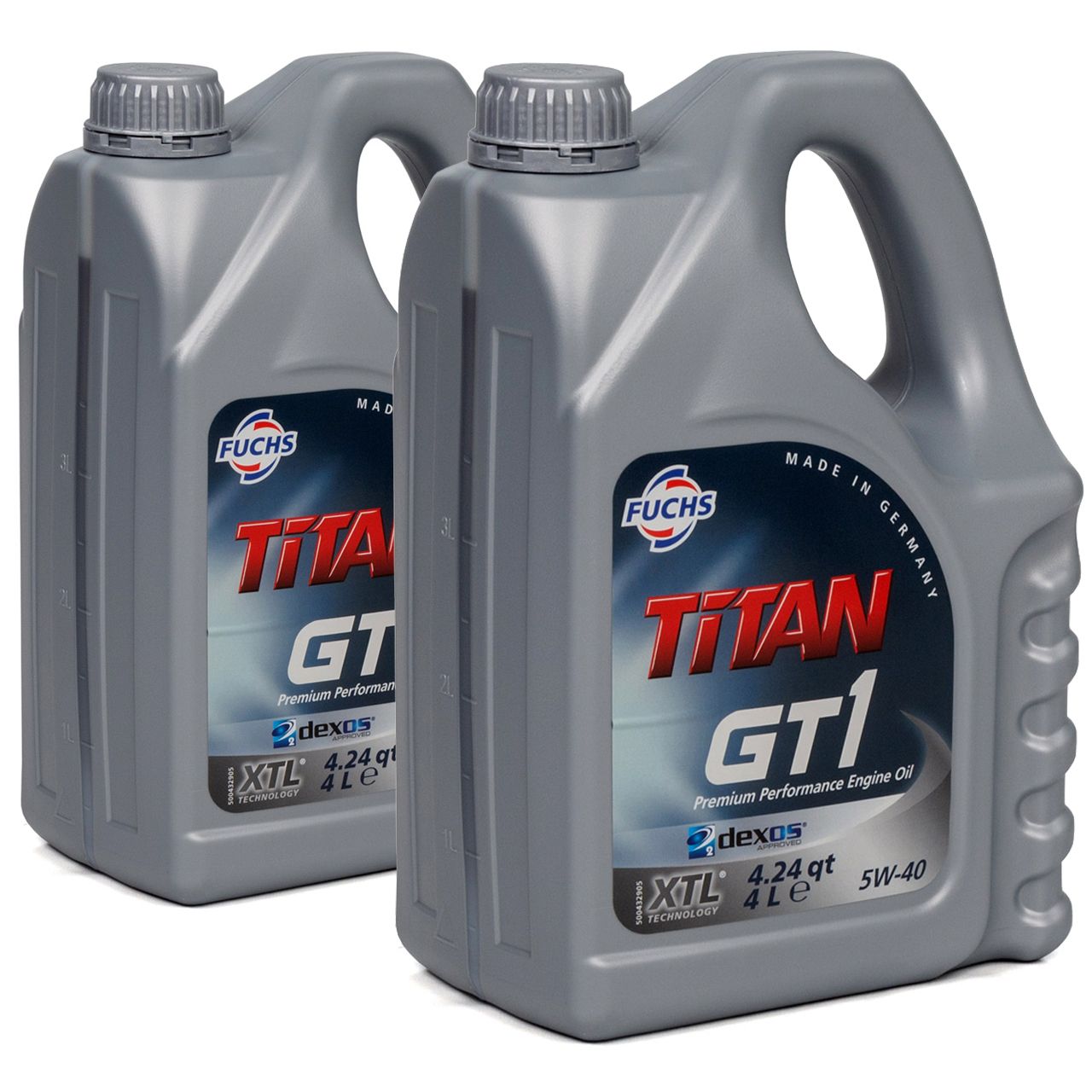 8L 8 Liter FUCHS Motoröl Öl TITAN GT1 5W40 ACEA C3 API SN/SM FORD WSS-M2C917-A