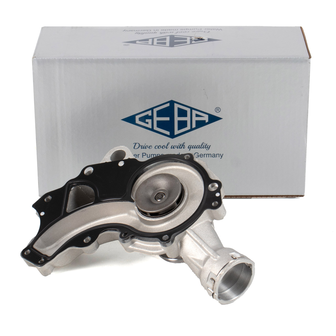 GEBA Wasserpumpe K&uuml;hlmittelpumpe f&uuml;r MERCEDES W204 C204 W211 W212 C209 C219 W164 W221 M156