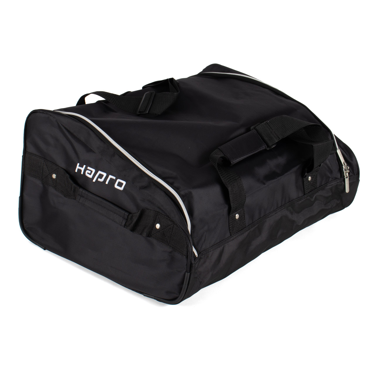 HAPRO 29775 Taschenset Reisetaschen-Set Gepäcktaschen-Set Schwarz Dachboxen 4-teilig