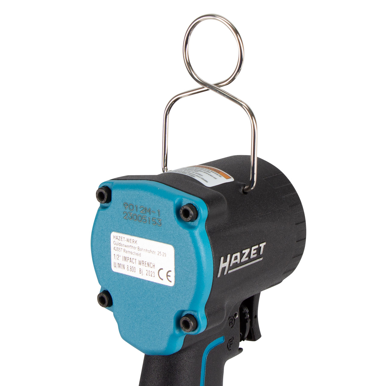 HAZET 9012M-1 Mini Druckluft Schlagschrauber 1/2" Einhand-Umschaltung max. 1200 Nm