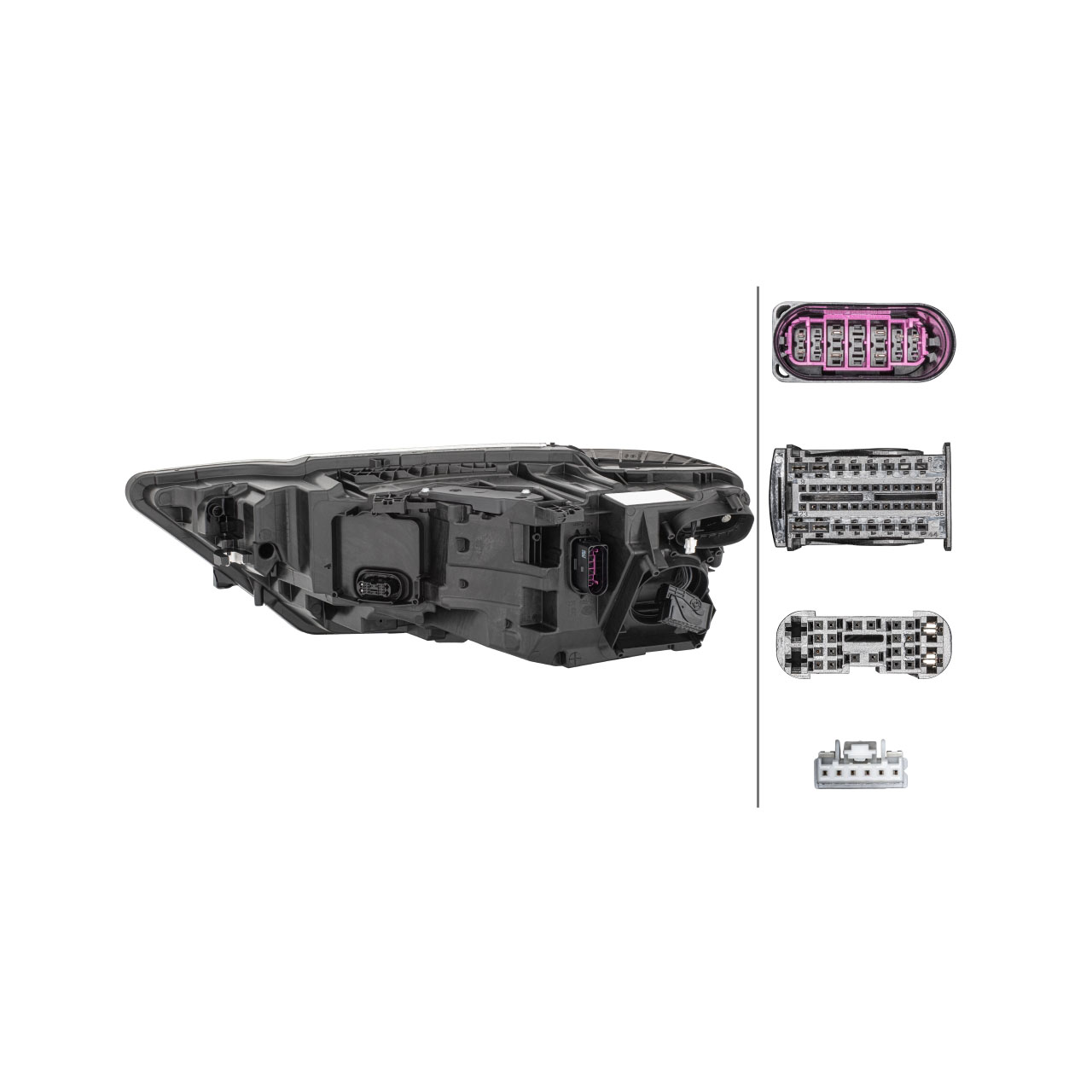 HELLA 1EX012863421 LED Frontscheinwerfer Scheinwerfer AUDI A8 S8 (4N D5) rechts