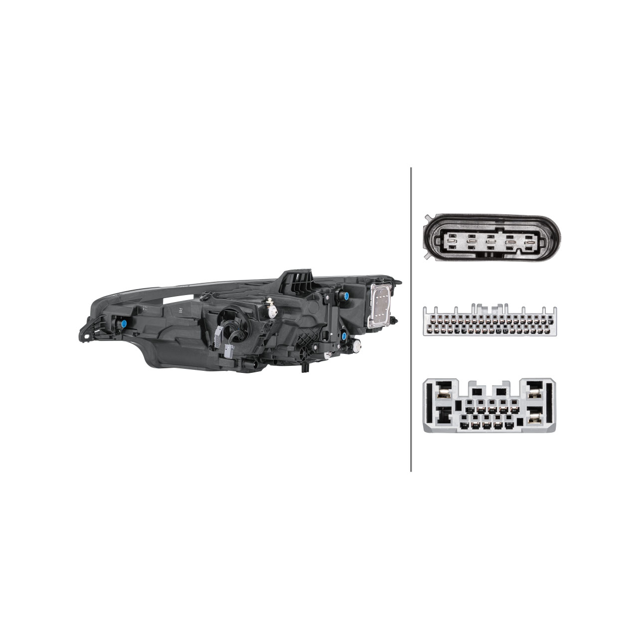 HELLA 1EX013501921 LED Scheinwerfer VOLVO S60 III (224) V60 II (225) rechts