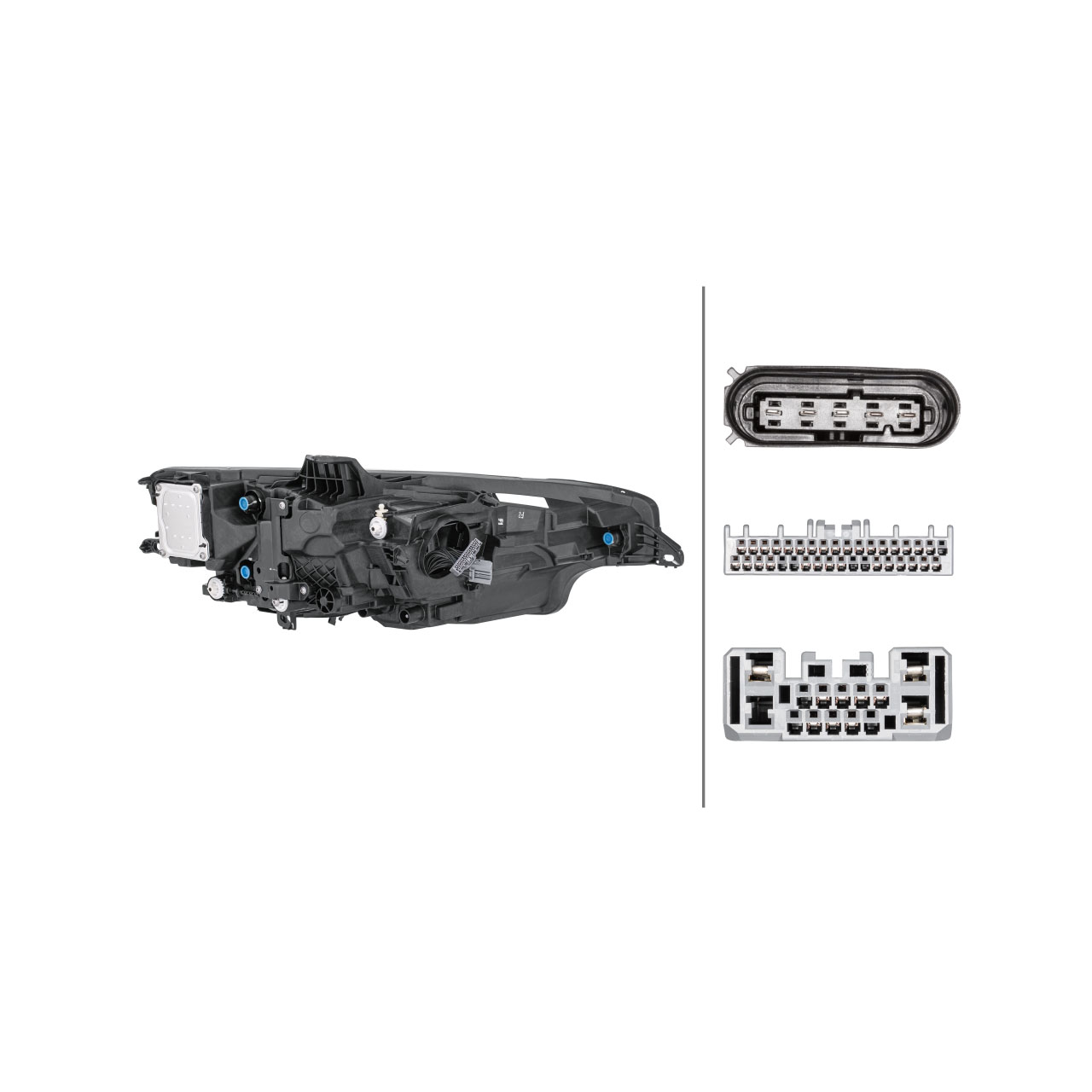 HELLA 1EX013502911 LED ACTIVE HIGH BEAM Scheinwerfer VOLVO S60 III V60 II links
