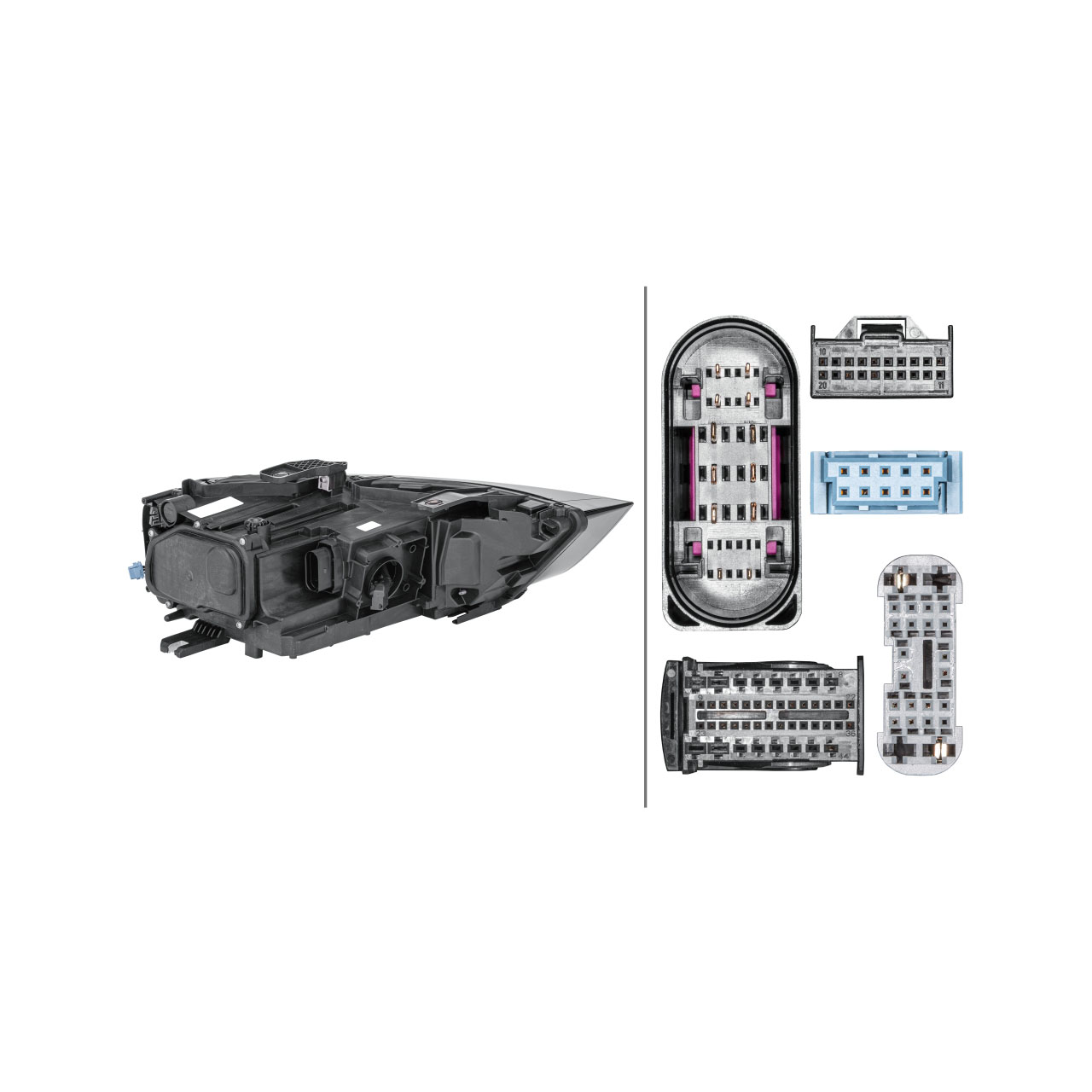 HELLA 1EX354840071 LED Scheinwerfer AUDI Q3 RSQ3 (8U) ab 11.2014 links 8U0941773