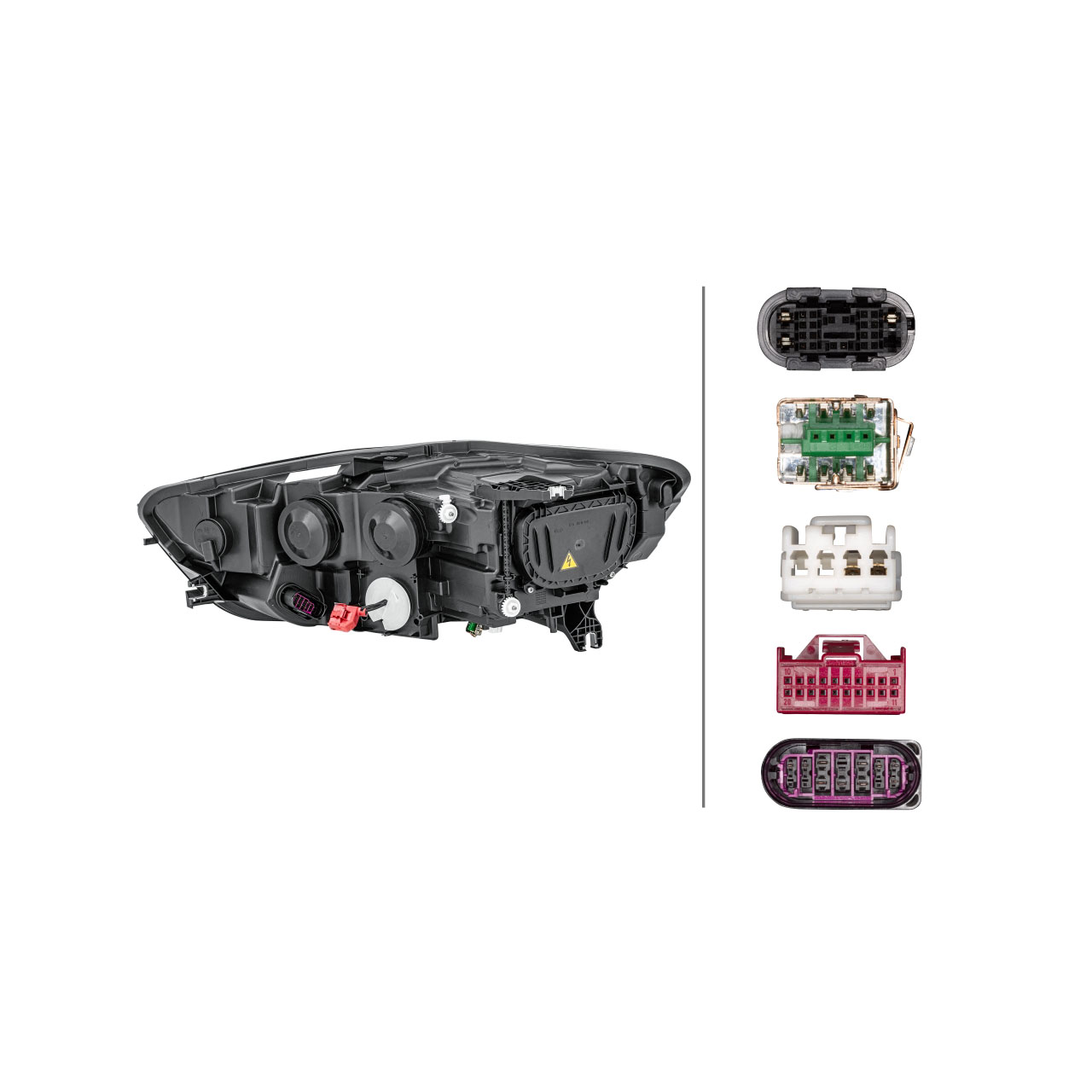 HELLA 1ZT011150321 BI-XENON / LED Scheinwerfer AUDI A6 S6 RS6 (4G C7) bis 09.2014 rechts