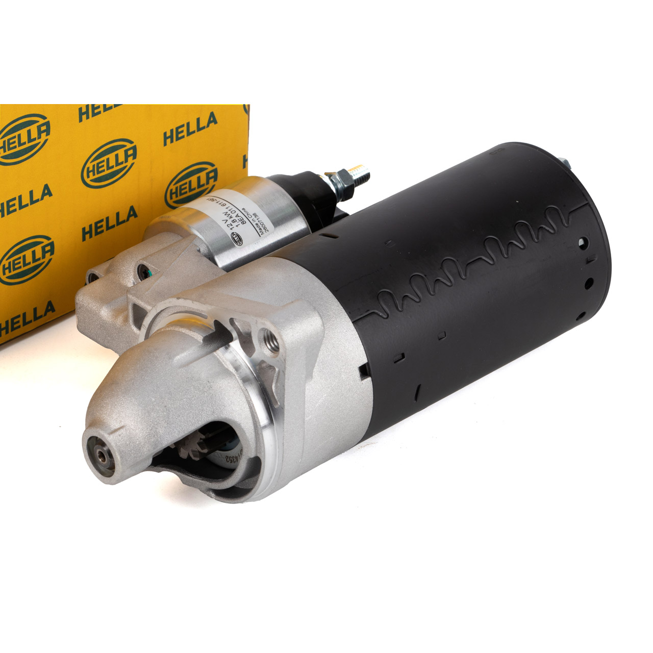 HELLA Anlasser Starter 12V 18 kW f&uuml;r MERCEDES W204/205 W212 X253 W221 W447 Sprinter 3-5t