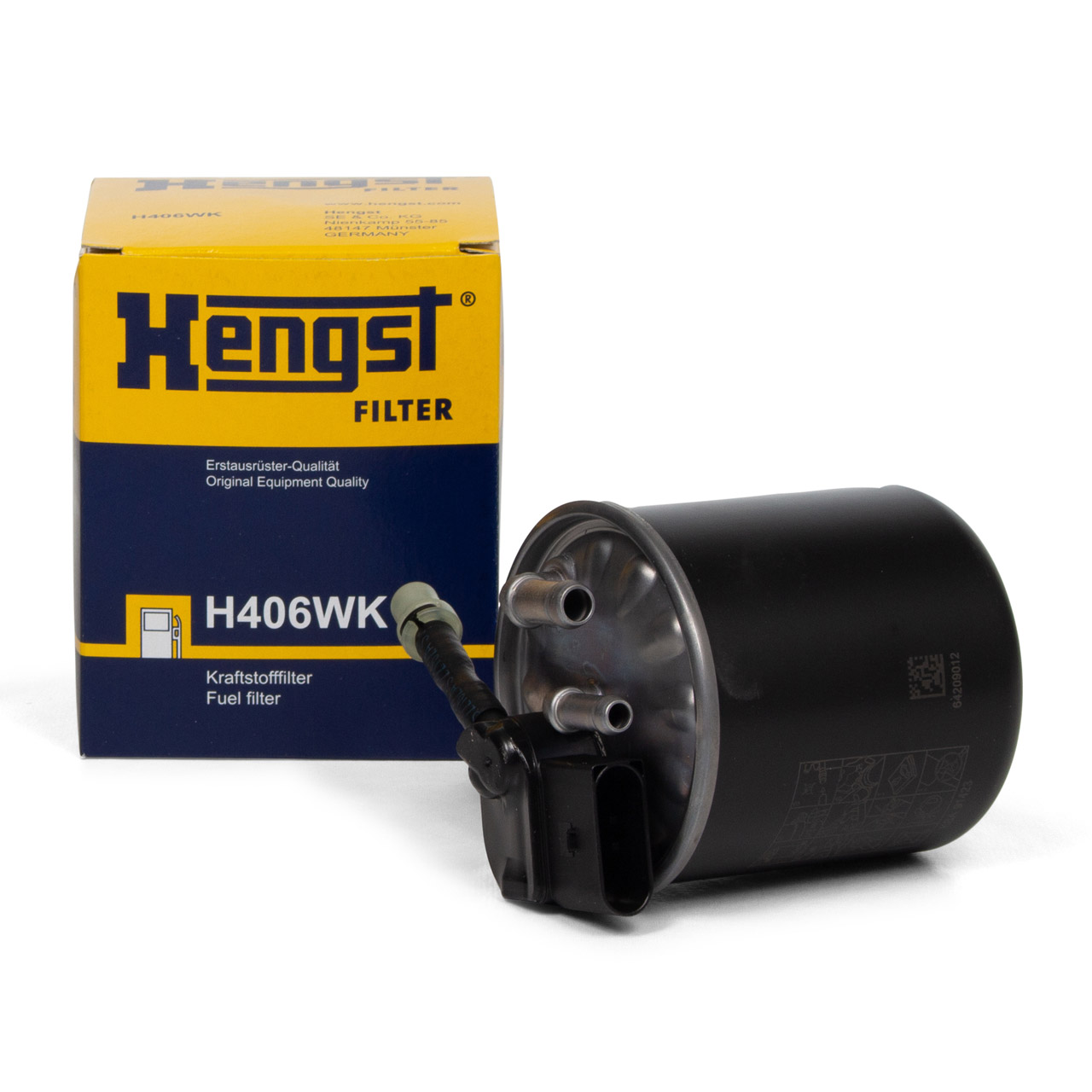 HENGST H406WK Kraftstofffilter Diesel MERCEDES W204 W205 W212 W221 W222 OM651 6510901652