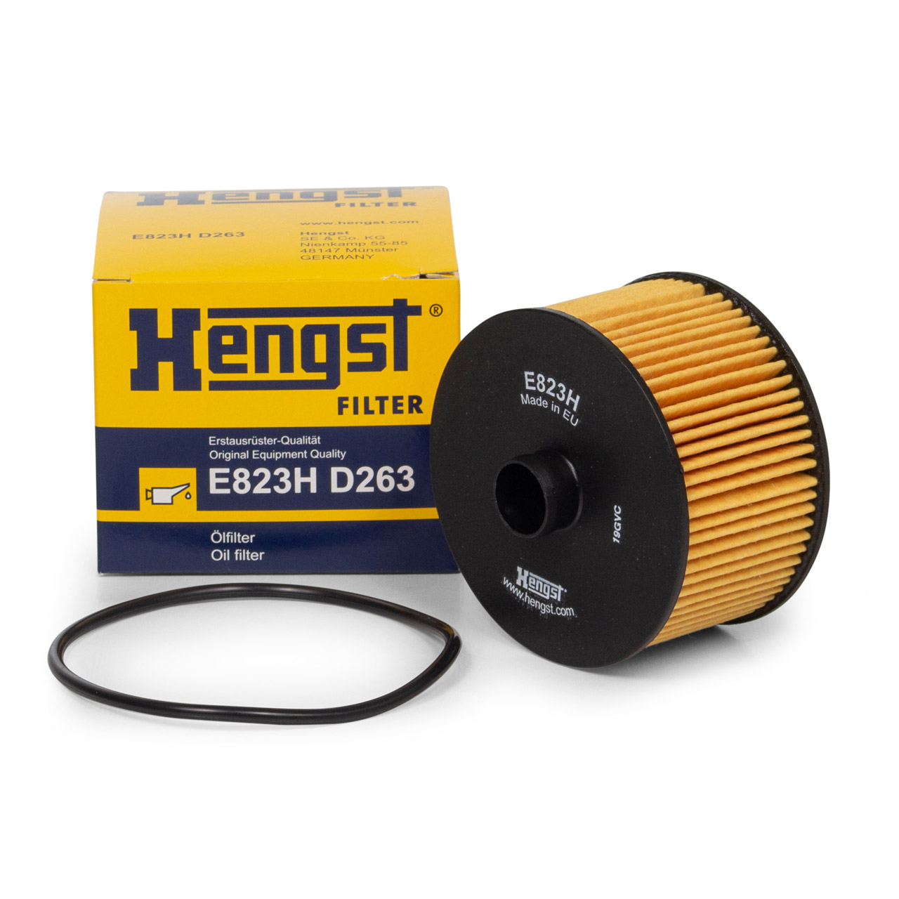 HENGST E823HD263 Ölfilter für DACIA MERCEDES-BENZ NISSAN RENAULT SMART