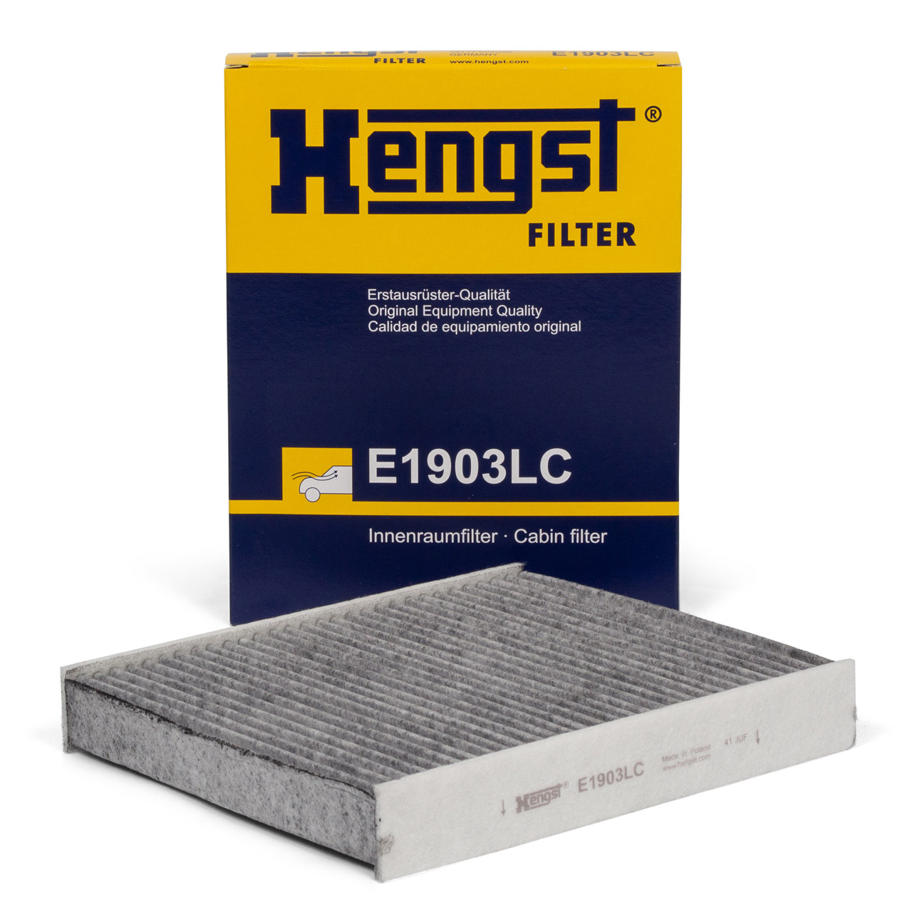HENGST E1903LC Innenraumfilter Aktivkohle für FORD FIESTA 4 5 ab 11.2001 FUSION