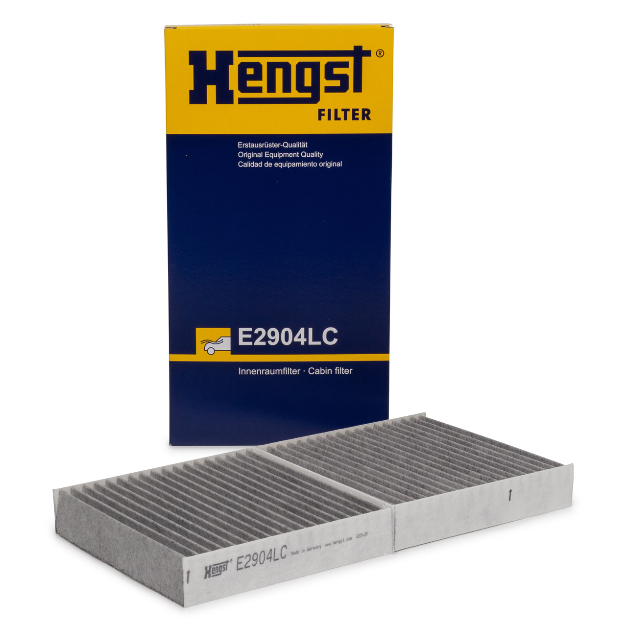 HENGST E2904LC Innenraumfilter Aktivkohlefilter für MERCEDES SLC SLK R171 R172