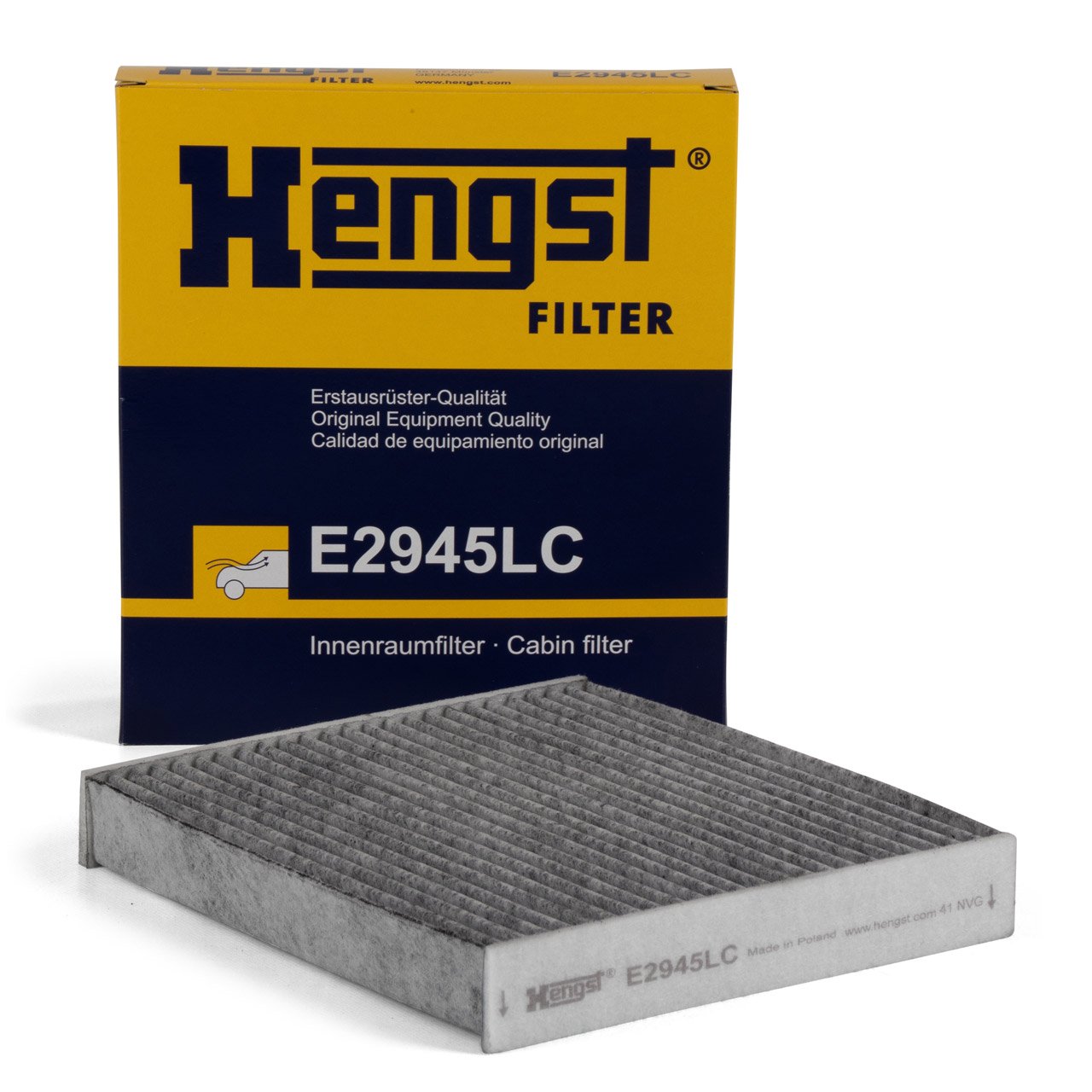 HENGST E2945LC Innenraumfilter Aktivkohle für DAIHATSU JAGUAR LAND ROVER TOYOTA