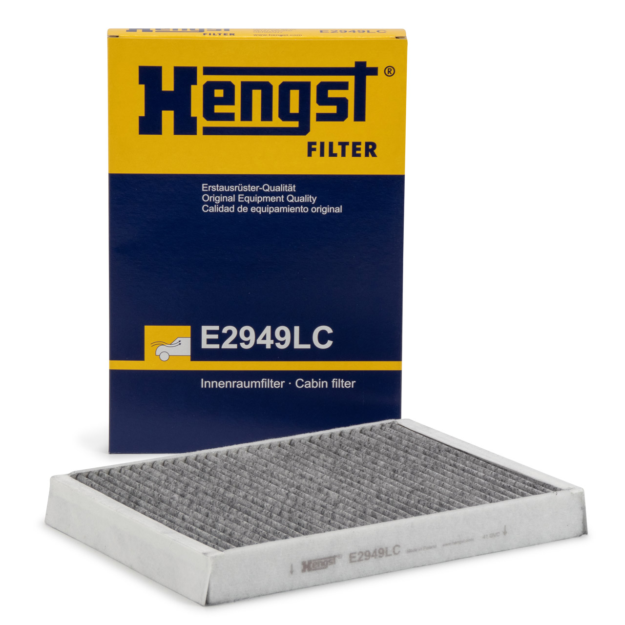 HENGST E2949LC Innenraumfilter Aktivkohle für VOLVO S60 S80 V60 V70 XC60 XC70