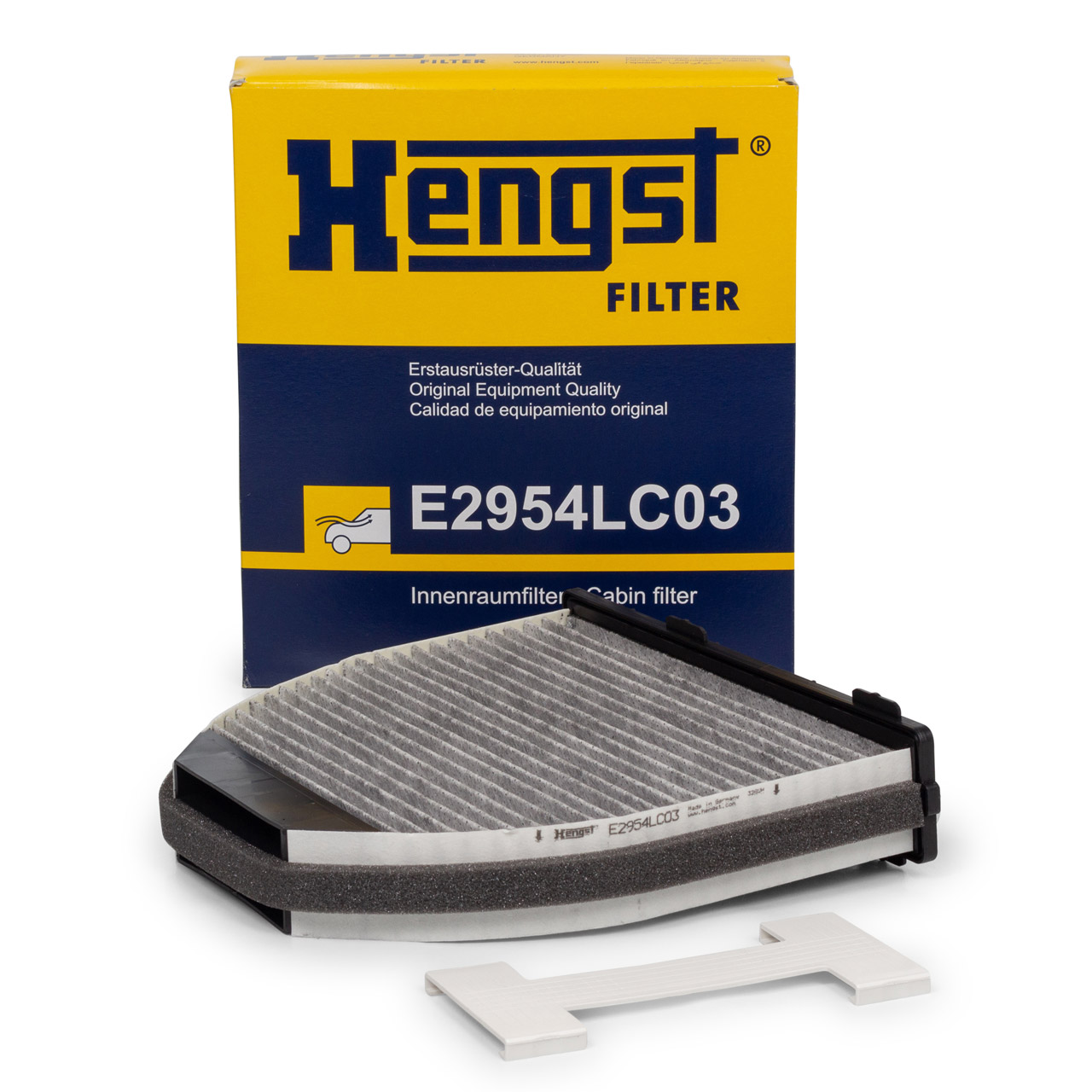 HENGST E2954LC03 Innenraumfilter Aktivkohle MERCEDES W204 C218 X218 W212 X204 R231