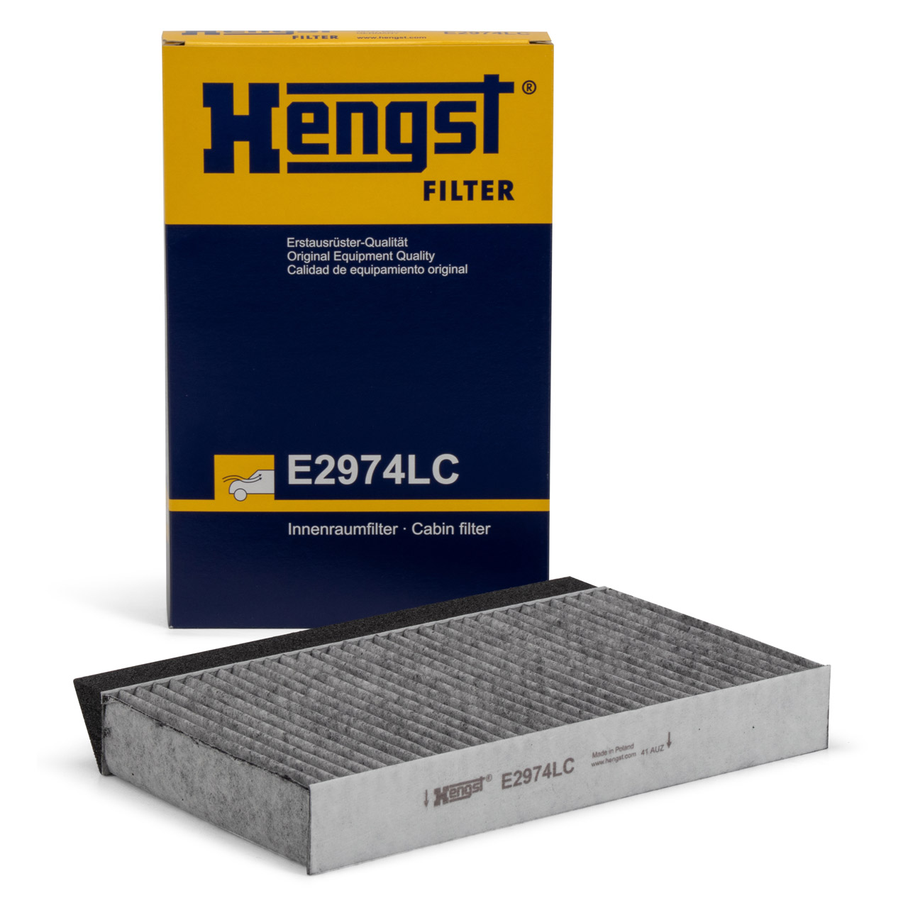 HENGST E2974LC Innenraumfilter Aktivkohle für RENAULT FLUENCE MEGANE III MODUS