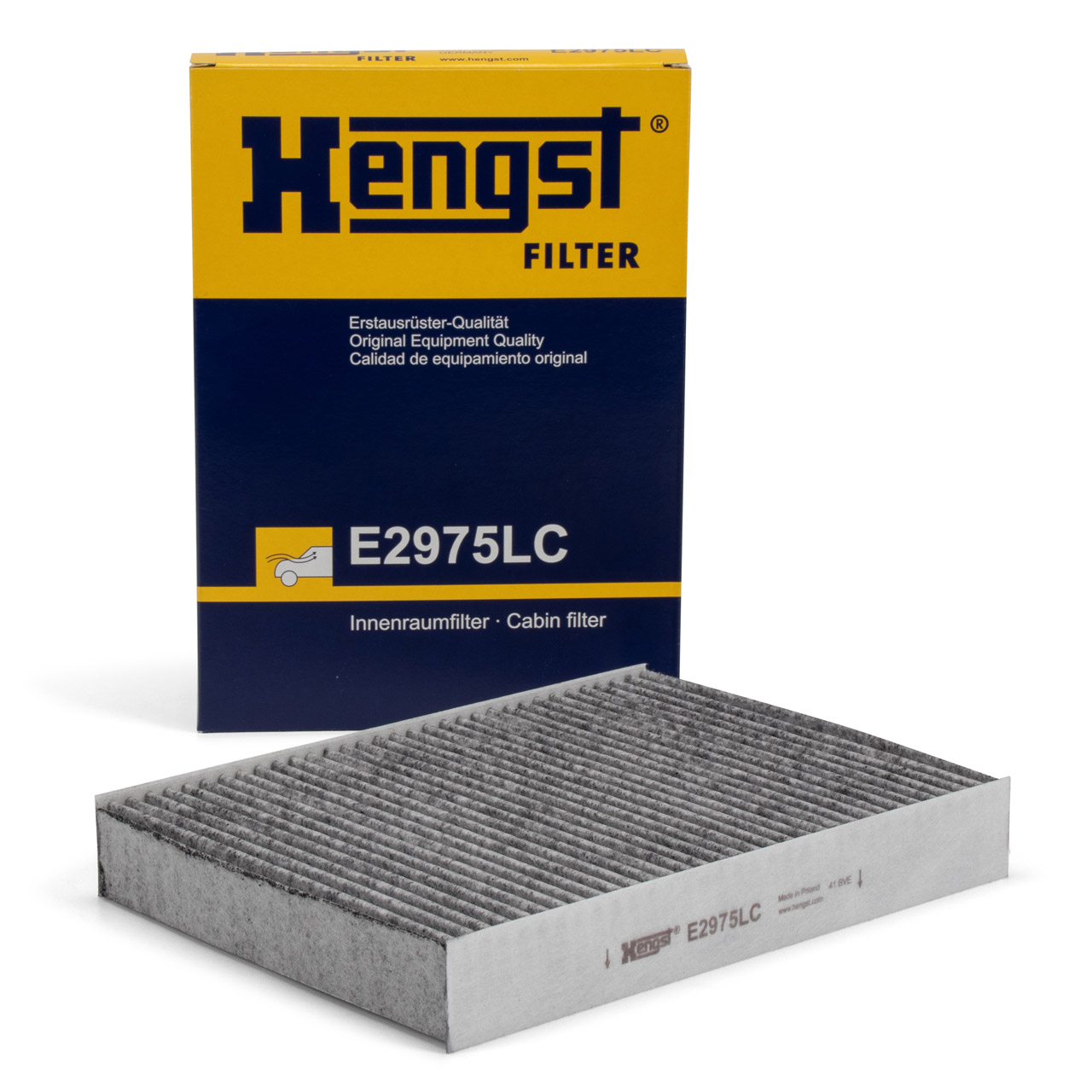 HENGST E2975LC Innenraumfilter Aktivkohle RENAULT Grand / Scenic 3 Trafic 3