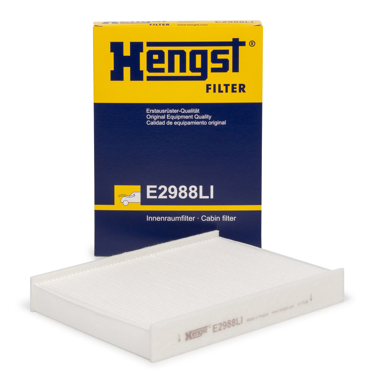 HENGST E2988LI Innenraumfilter Pollenfilter für SEAT MII SKODA CITIGO VW UP