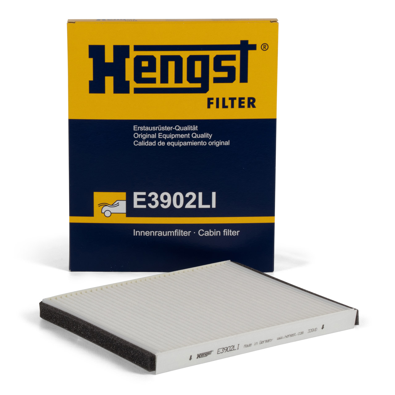 HENGST E3902LI Innenraumfilter für HYUNDAI ACCENT i20 i30 KIA CARENS CEED