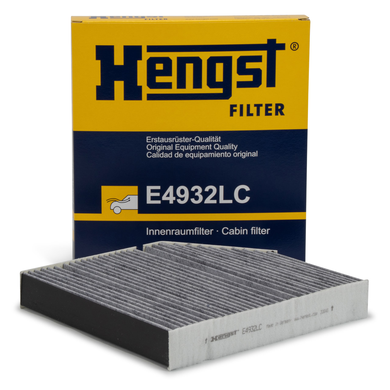 HENGST E4932LC Innenraumfilter Aktivkohle MERCEDES AMG GT W205 W213 X/C253 2058350147
