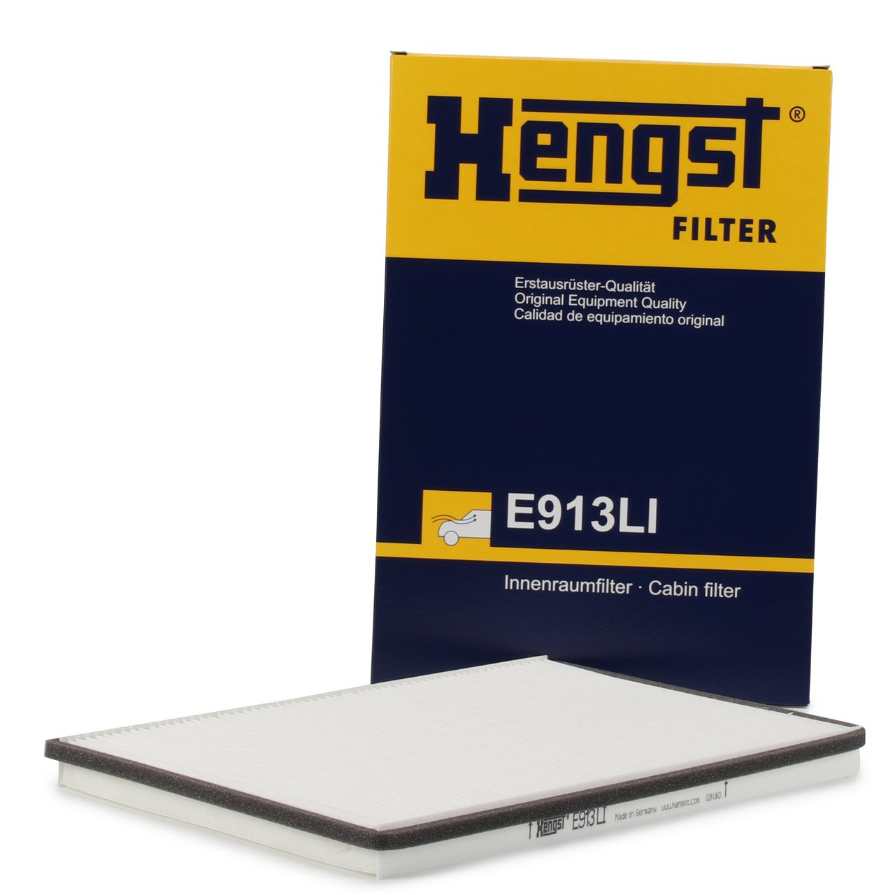 HENGST E913LI Innenraumfilter Pollenfilter für MERCEDES A-KLASSE W168 VANEO 414