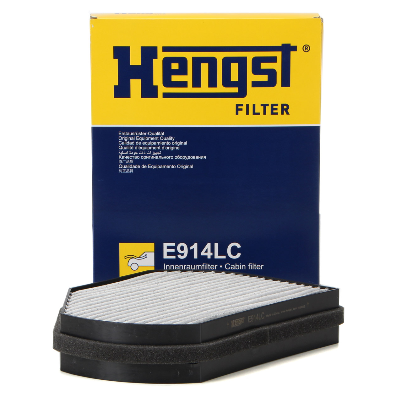 HENGST E914LC Innenraumfilter Aktivkohle MERCEDES W202 C208 A208 W210 R170