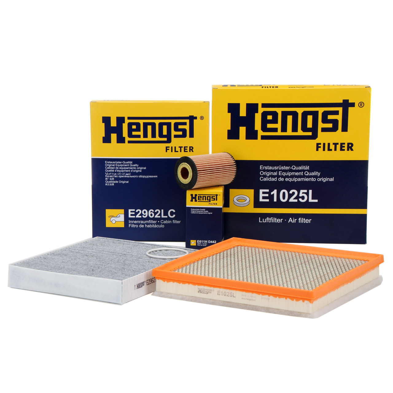 HENGST Filterset OPEL Astra J Cascada Zafira C 1.4/LPG 1.4/1.6 Turbo 1.6 CNG