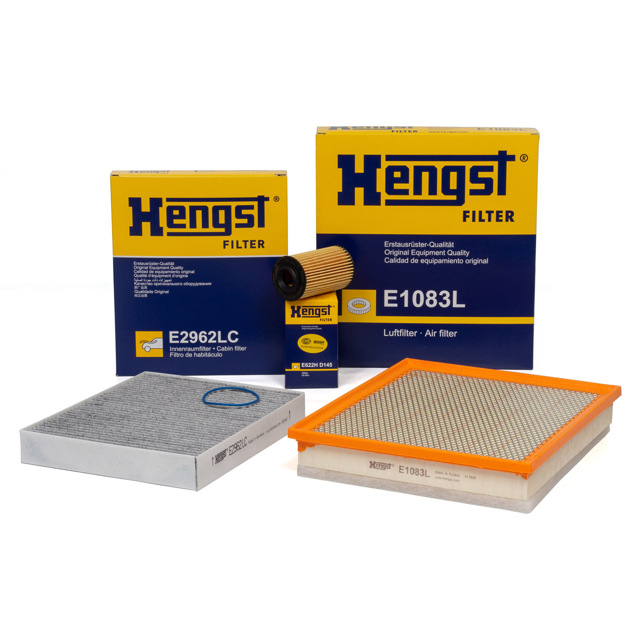HENGST Filterset Filterpaket OPEL Insignia A 2.8 V6 Turbo OPC 4x4 260/325 PS