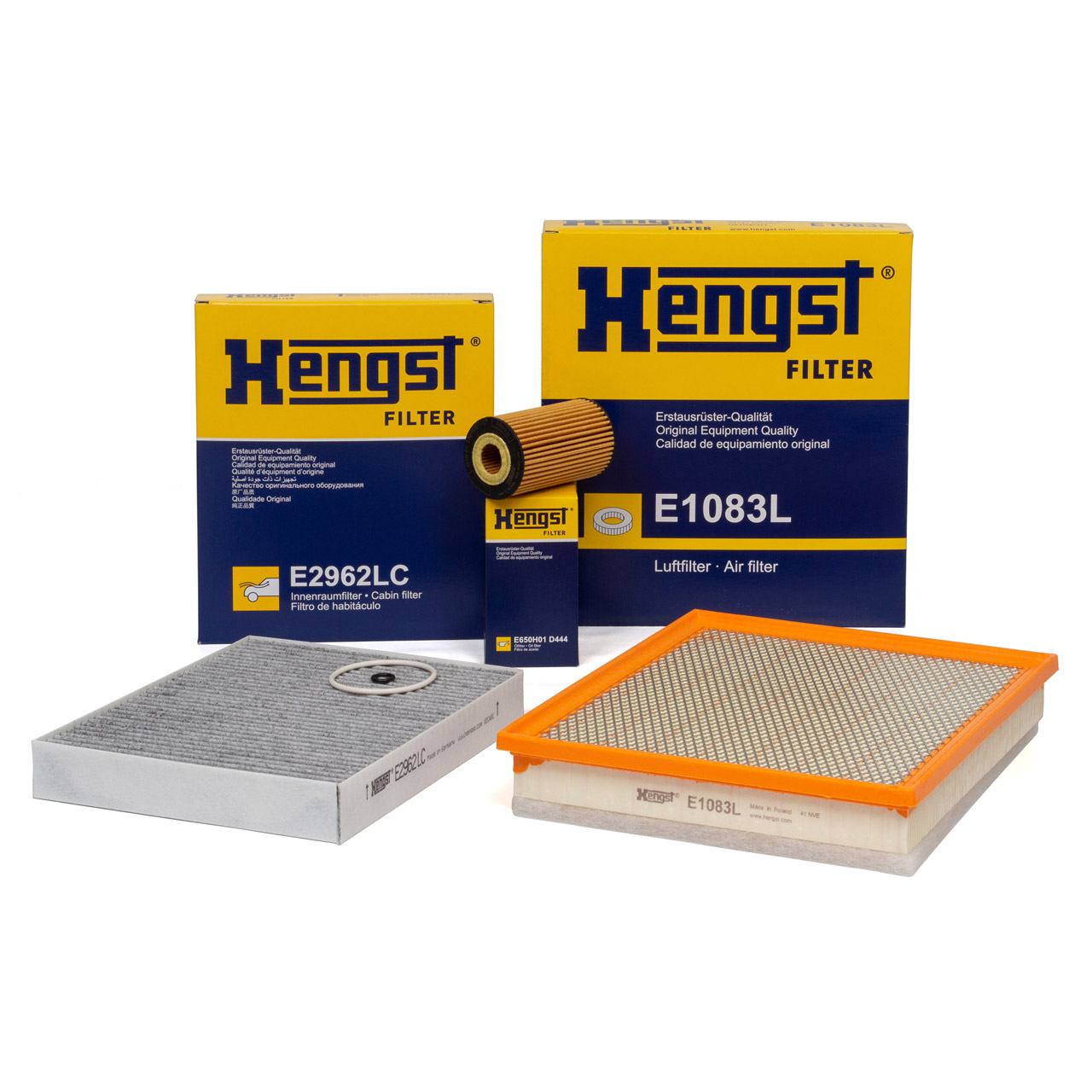 HENGST Filterset Filterpaket 3-tlg OPEL Insignia A 1.6 CDTi 120/136 PS