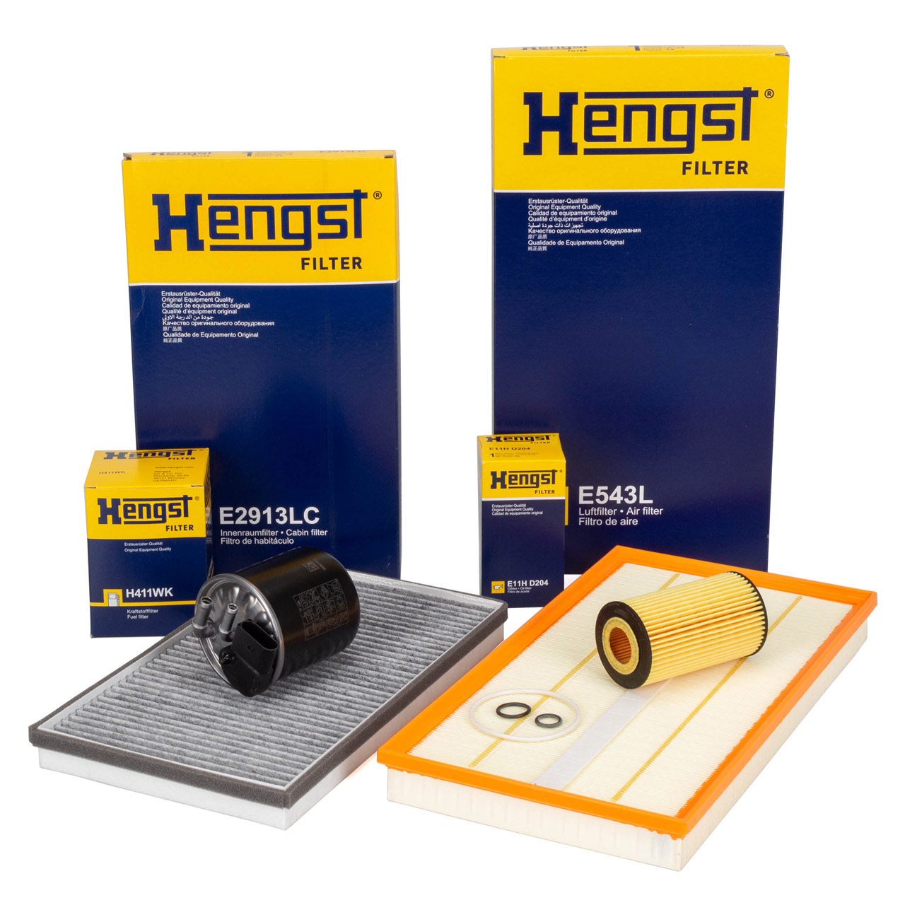 HENGST Filter-Set 4-tlg MERCEDES Viano 2.2 CDI Vito / Mixto W639 110/113/116 CDI OM651