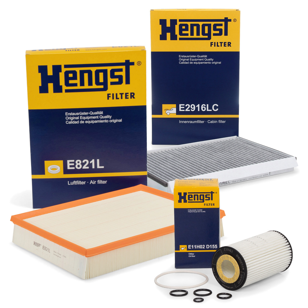 HENGST Filterset MERCEDES-BENZ Sprinter 906 224 324 424 524 258 PS M272