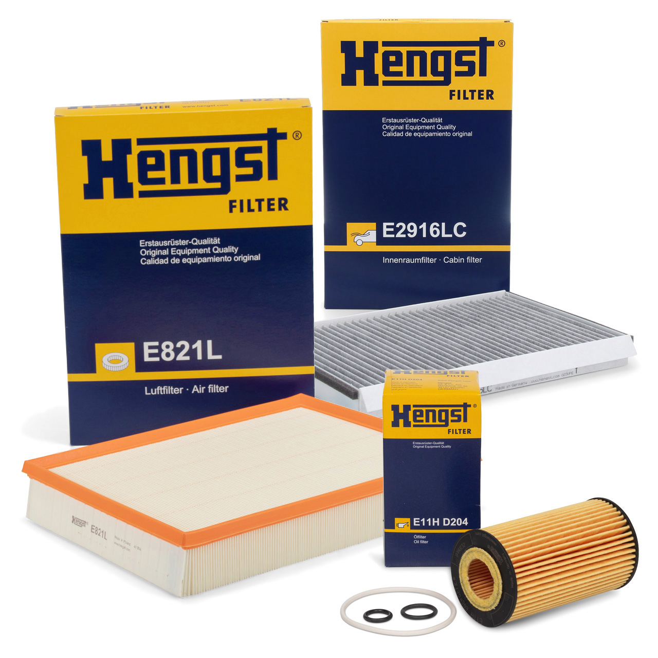 HENGST Filterset MERCEDES-BENZ Sprinter 906 10/11/13/14/16 CDI OM651