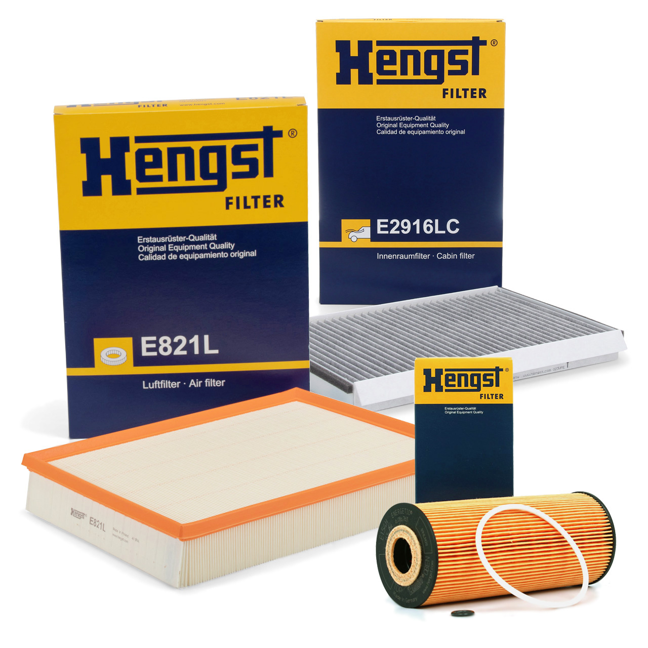 HENGST Filterset Filterpaket VW Crafter 30-35/30-50 2.5 TDI 88-163 PS