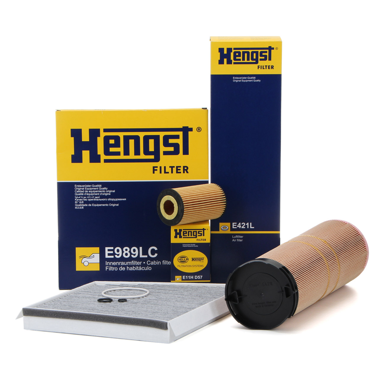 HENGST Filter-Set MERCEDES E-Klasse W211 S211 E 200/220/270 CDI OM646 OM647