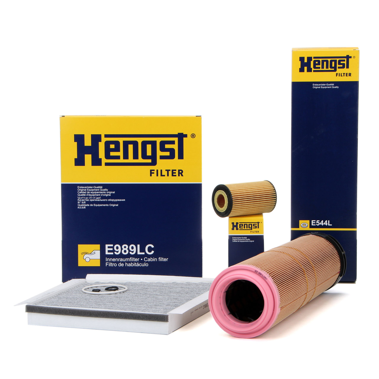 HENGST Filterset 3-tlg MERCEDES W211 S211 E 200/220/270 CDI OM646 OM647 ab Fgst. A874312